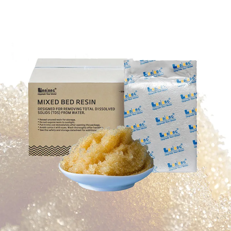 অতি বিশুদ্ধ জলের জন্য মিশ্র বিছানা রজন